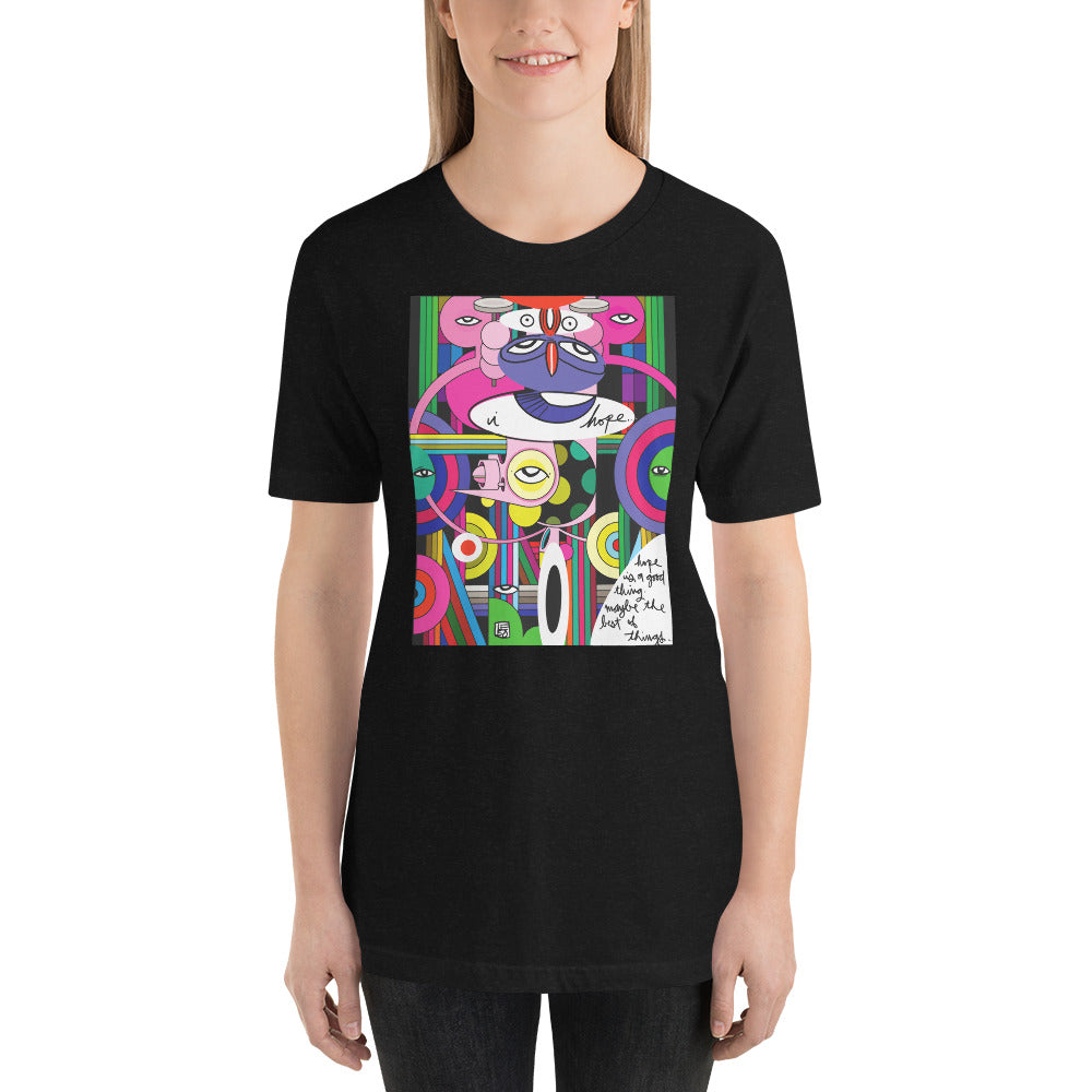I HOPE - LEBO X DALEK - Lebo Short Sleve Unisex T-Shirt